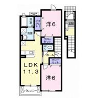 Libra house Ⅲの間取り画像