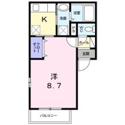 カーサ アミーゴの間取り画像