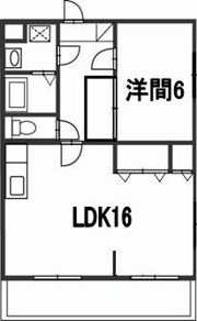 ディオールの間取り画像