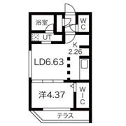 effect南4条の間取り画像