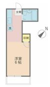ポルシェ聖蹟桜ヶ丘Ⅱの間取り画像