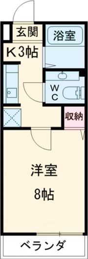 エミール大岩の間取り画像