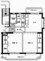 Piso熊野の間取り画像