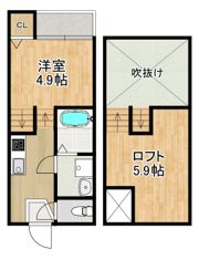MODERN PALAZZO Isahaya Hattenの間取り画像