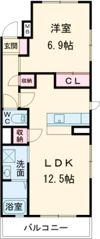 グリーンヒルの間取り画像