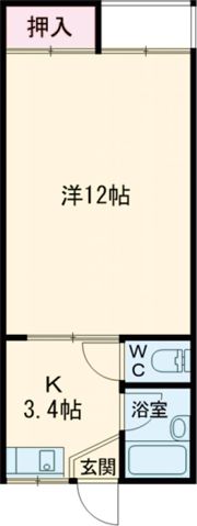 フレシールヴィラDの間取り画像