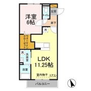 D-Room Saigouの間取り画像