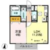 ブルーサファイア Bの間取り画像