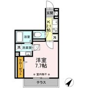 チェリーハイム Ⅴの間取り画像