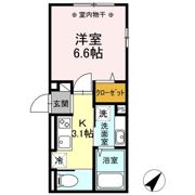 チェリーハイム Ⅴの間取り画像