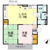 セジュール二見 Aの間取り画像