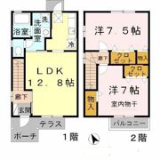 ピーチヒルテラス 3番館の間取り画像