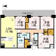 幸court nara sanjoの間取り画像