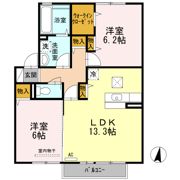 エスパース深津の間取り画像