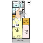 カーサデルソルの間取り画像