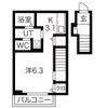 プラシード榎の間取り画像