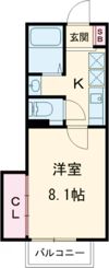 WISH五橋の間取り画像