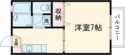 グリーンカーサの間取り画像