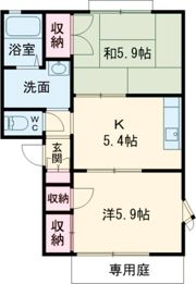 ハイツカンファーツリーの間取り画像