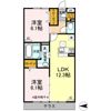 クレスト竹の塚の間取り画像