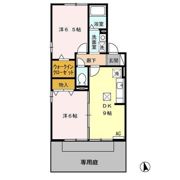 メルベーユ翔の間取り画像