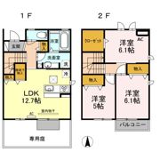 ソフィア ドゥオの間取り画像
