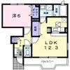 セピアコートS Aの間取り画像