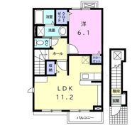 ガーデンプレイスⅠの間取り画像