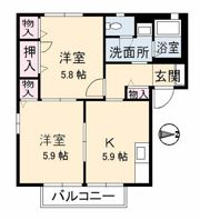 ヴィ・アージュ C棟の間取り画像