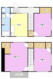テラスハウス本多の間取り画像