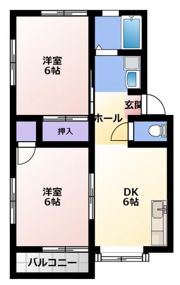 ハイツグランチャAの間取り画像