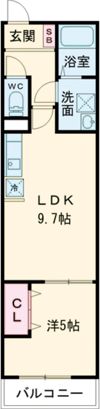 Mark Villa加美の間取り画像