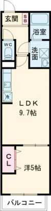 Mark Villa加美の間取り画像