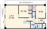 レイ・ブリック若園の間取り画像