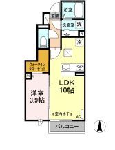 グラン・プラース Gの間取り画像