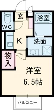セジュールZIROZA Bの間取り画像