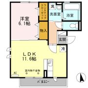 スクエアプレイス天王寺東 A棟の間取り画像