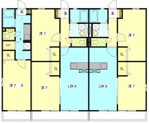 ル・コルビュジェの間取り画像