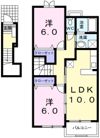 メゾン ソレイユの間取り画像
