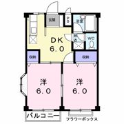 ベルフラワーハイツの間取り画像