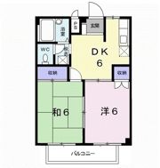 畠田ハイツの間取り画像
