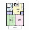 畠田ハイツの間取り画像