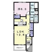 ヴィラ スクエアCの間取り画像