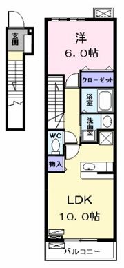 Dia Crane 榮の間取り画像