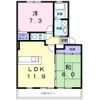 フォブール高松西の間取り画像
