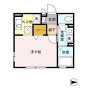 ペイサージュ A・Bの間取り画像