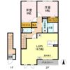 リヴェール長戸 A棟の間取り画像