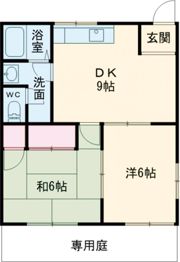 タウンハタノⅠの間取り画像
