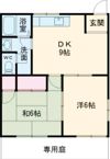 タウンハタノⅠの間取り画像