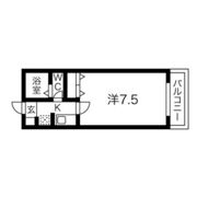エスポワールかざみの間取り画像